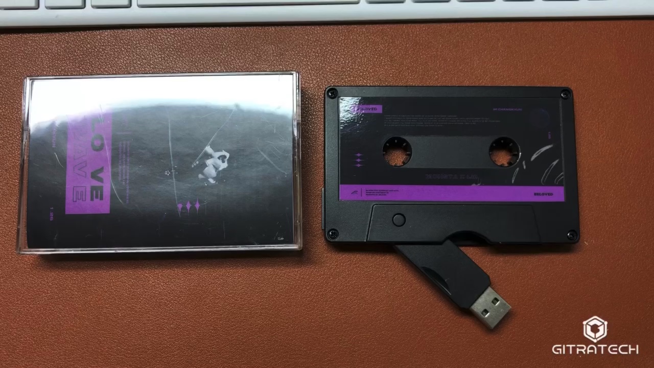 Gitra Bulk Price Oem Plastic Cassette Tape Usb Flash Drive 1gb 2gb 4gb