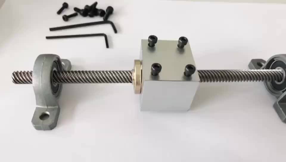 10mm T10x8 Lead Screw Pitch 2mm Lead 8mm Trapezoidal Threaded Rod W T