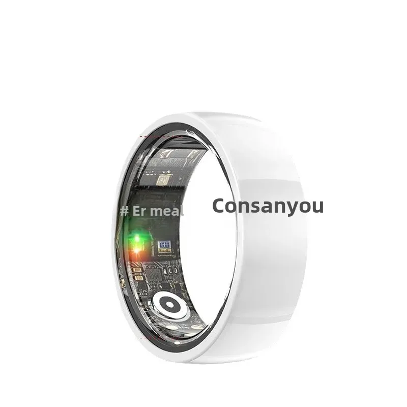 Jerry Bluetooth New Smart Ring Scheme Health Ring Sleep Heart Rate Pressure Shake Voice Fast Hand Amazon Development
