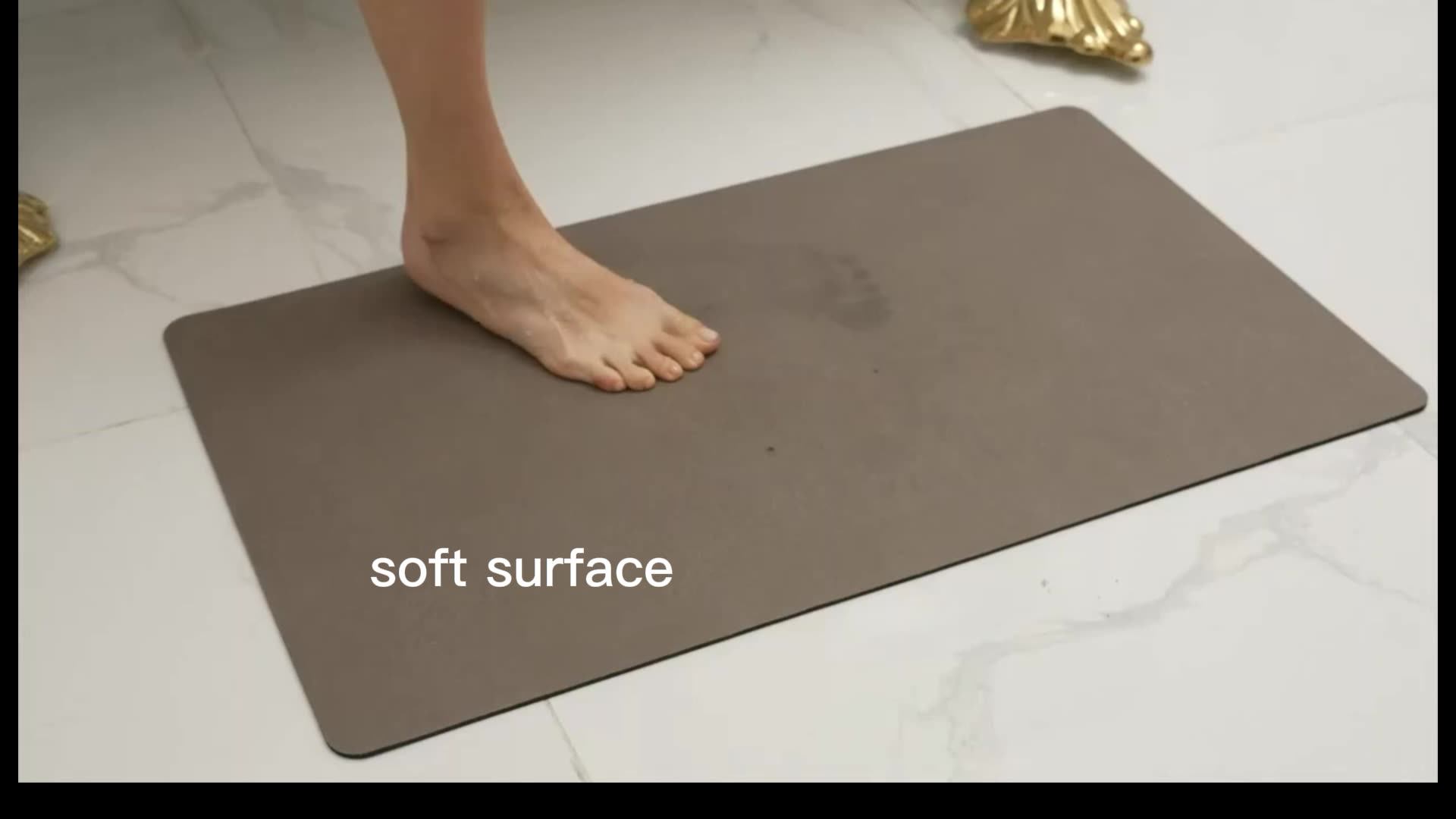 Super Waterabsorbing Diatom Stone Marble Texture Bath Mat Buy Diatom