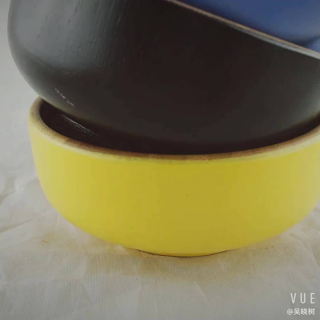 Custom Ecofriendly Colorful Bamboo Dinner Food Salad Bowl Fda Lfgb