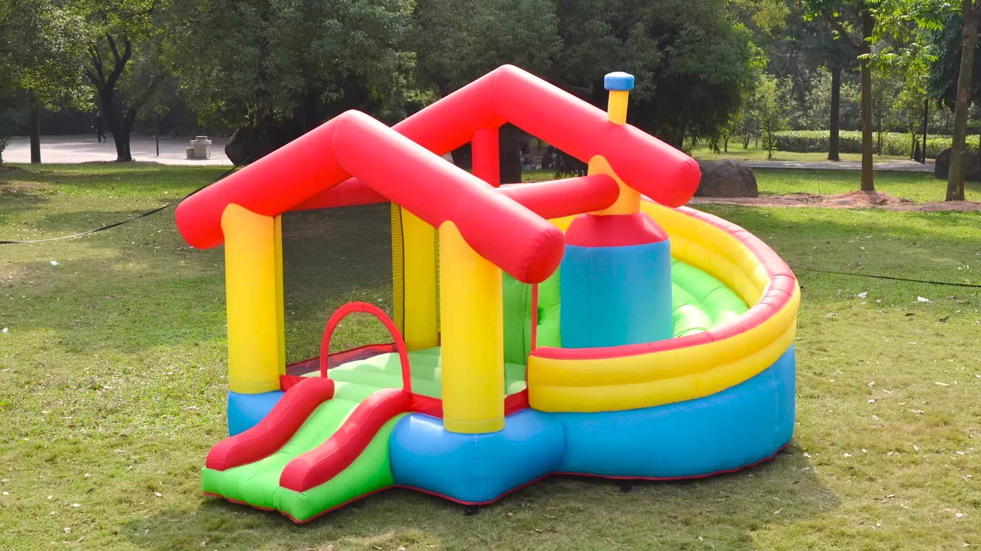 Commercial Inflatable Water Slide Clearance Bounce House Obstacle
