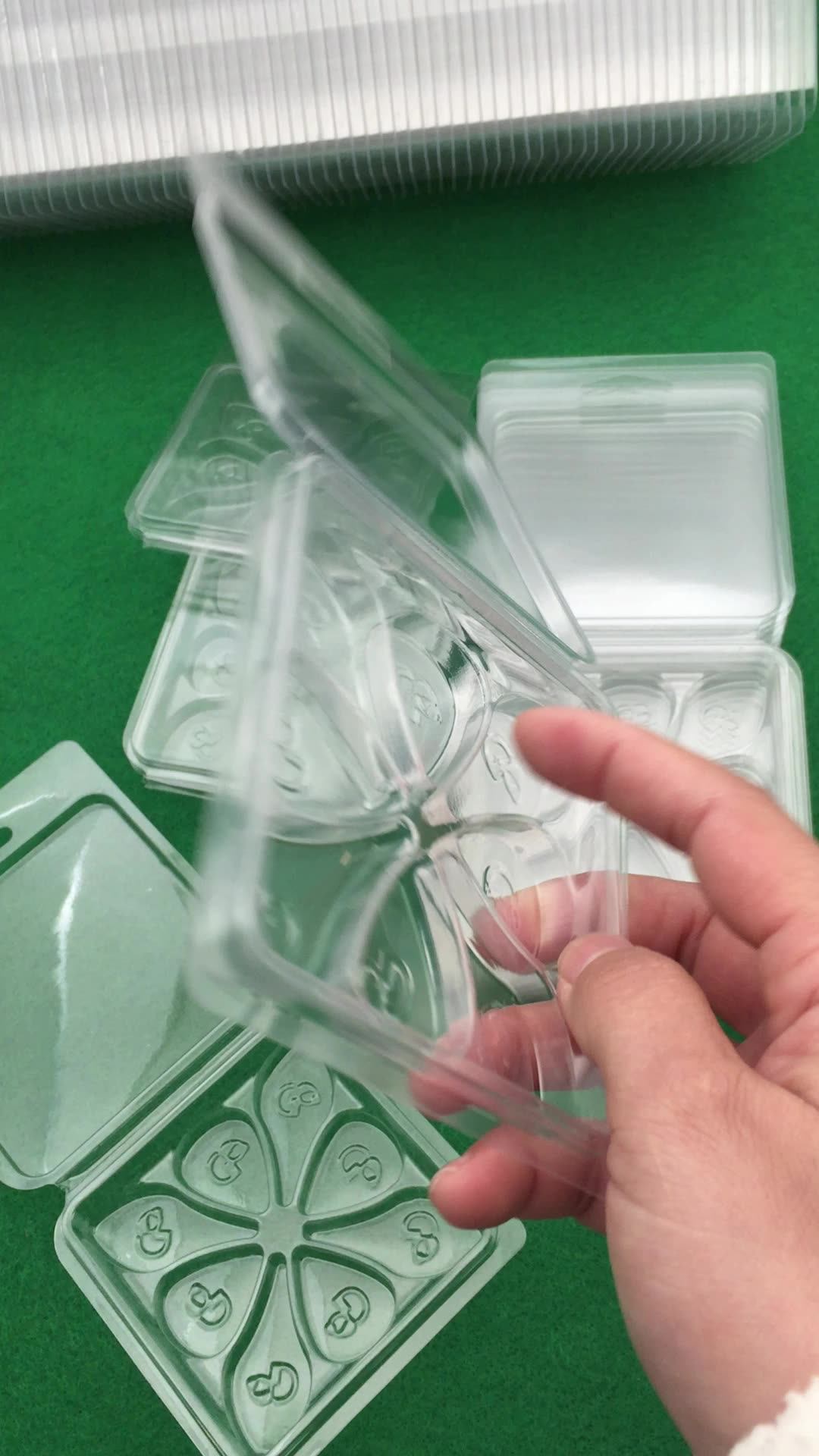 Personalised Wax Melt Clamshell Packaging 8 Cells Plastic Clam Shell