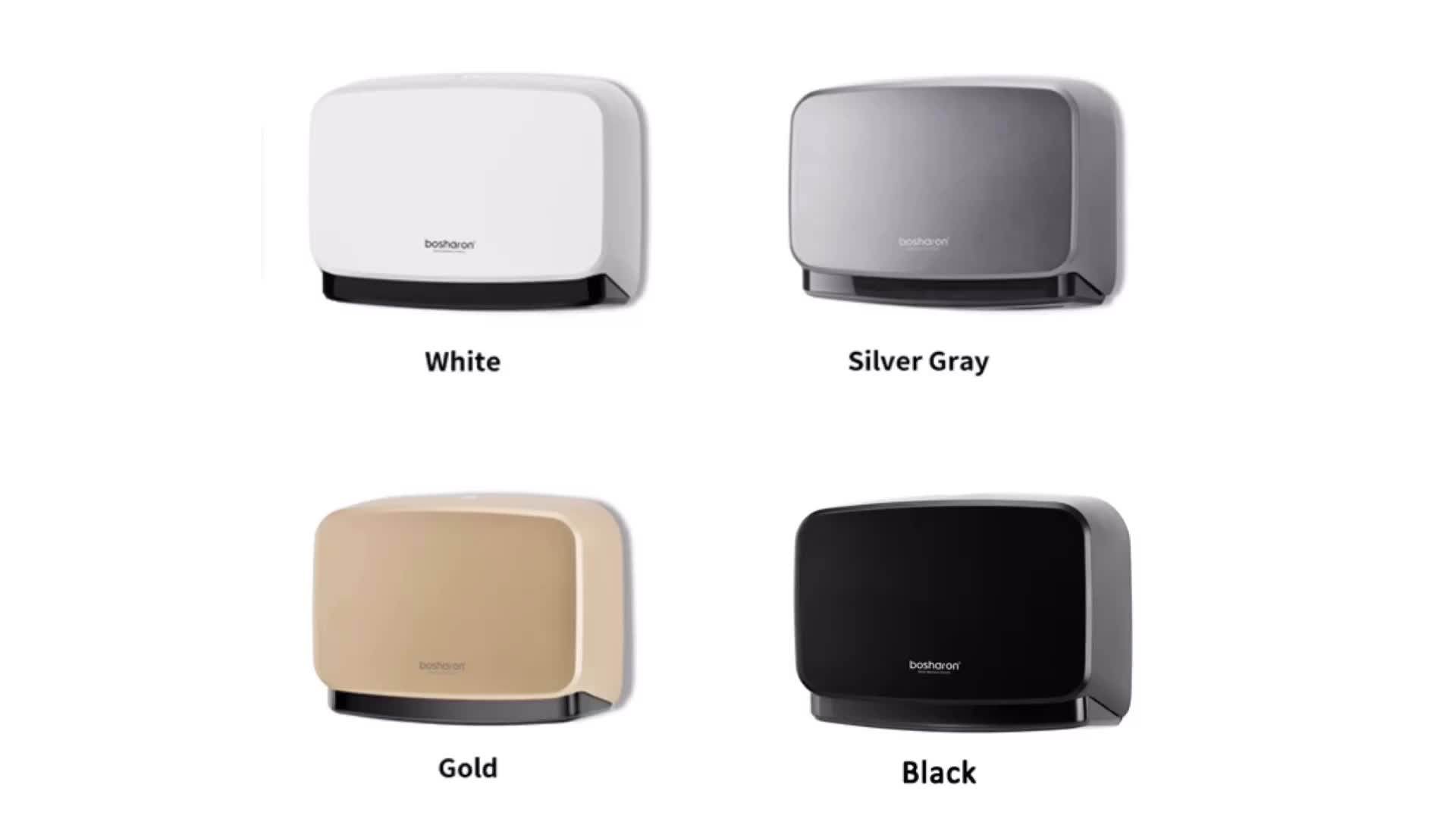 Bosharon Oem Bathroom Wall Mount Plastic Hand Toilet Jumbo Roll Paper