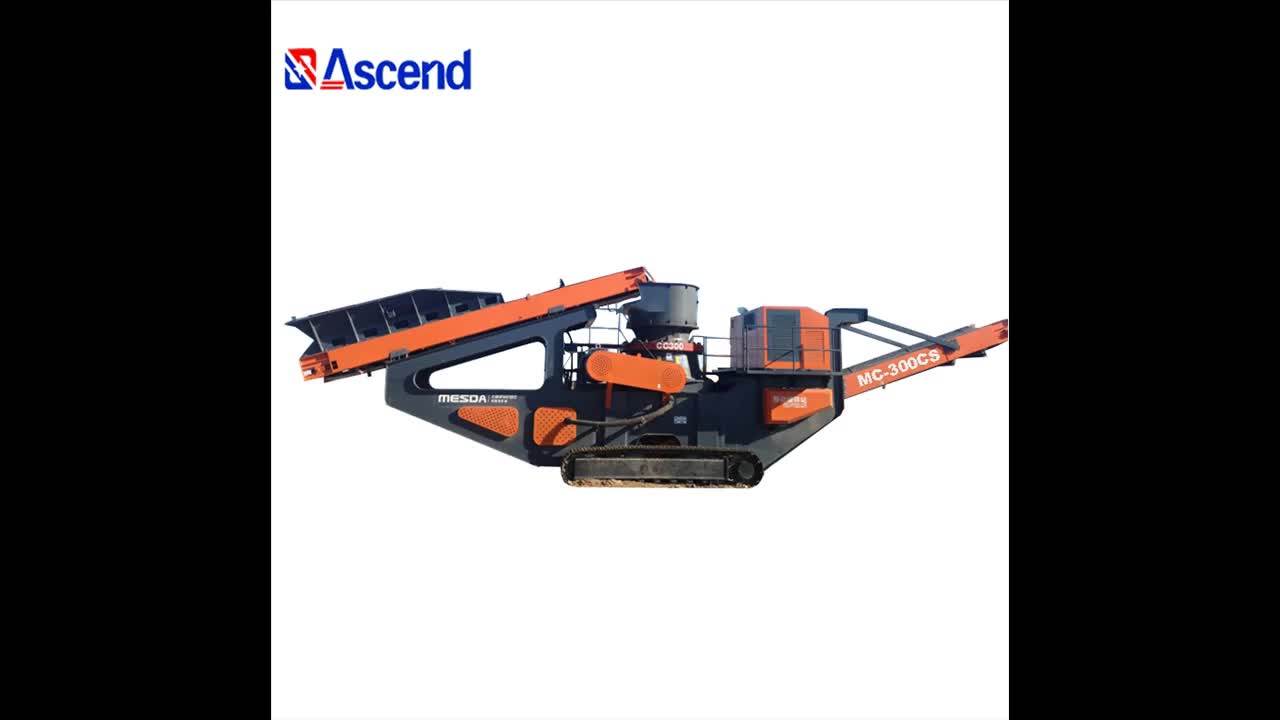 400t/h Mobile Cone Crusher Of Mc300cs Slate Crusher,Quarry Gravel
