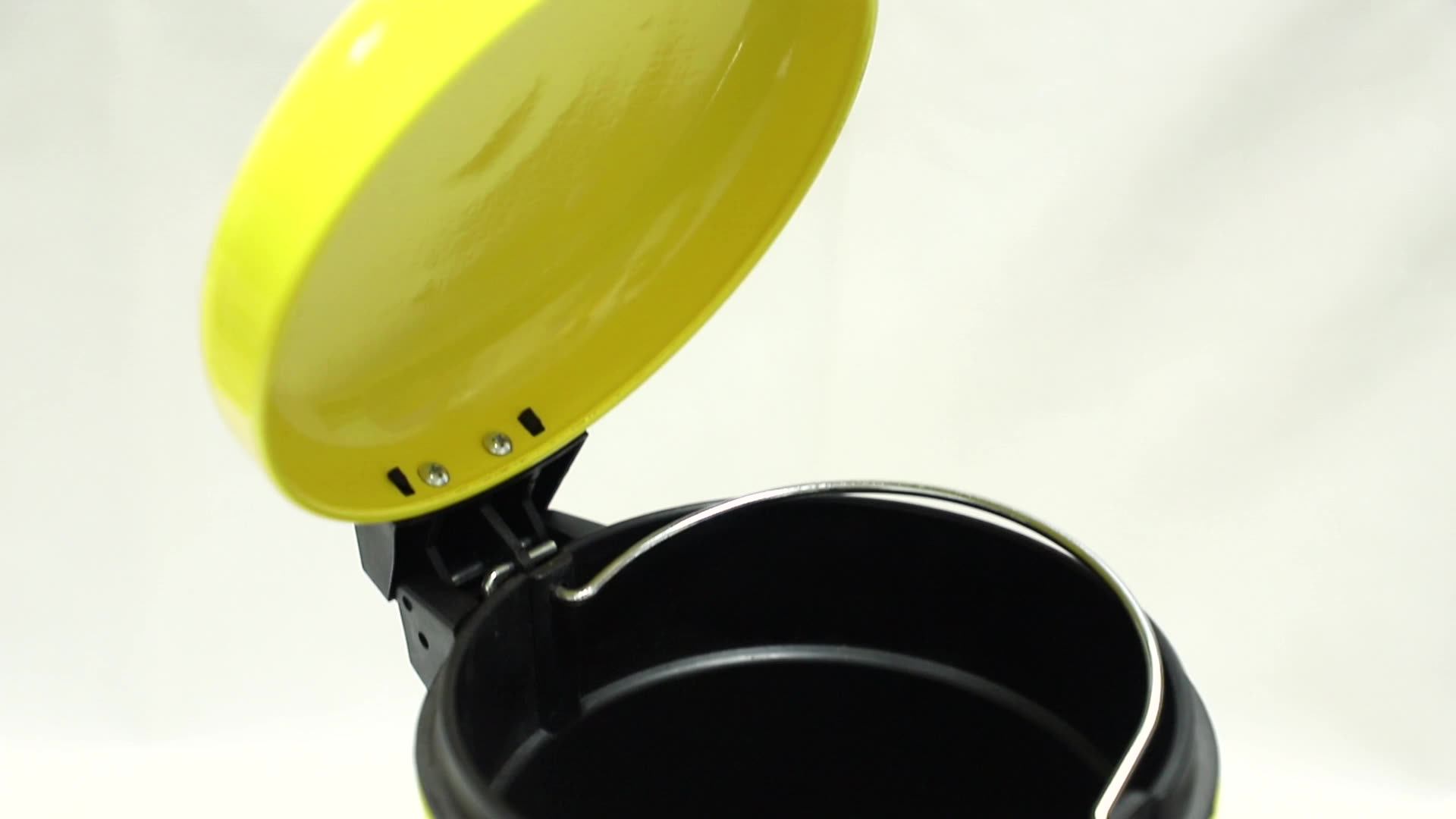 Pedal Waste Bin Dustbin Trash Can Damper Hydraulic Shaft Type Plastic