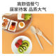 Meiya Disposable Table Fork Long Handle Corn Starch Base Biodegradable 30 Rice Thickened Rice Spoons Dessert Spoons