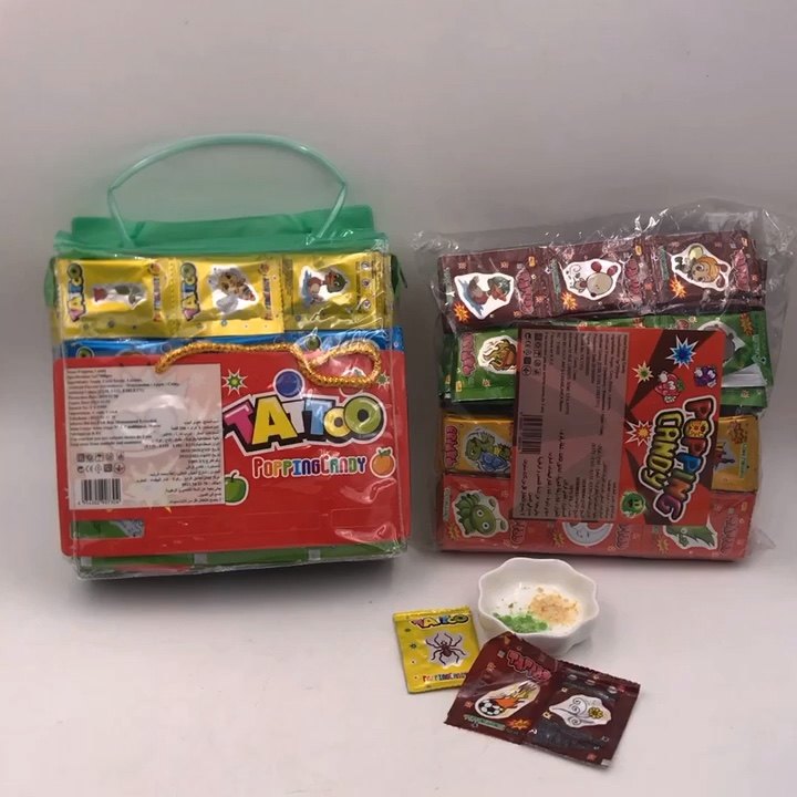 Hahal Sour Fruit Flaovr Popping Candy Magic Boom Candy Buy Popping Candy,Pop Candy,Magic