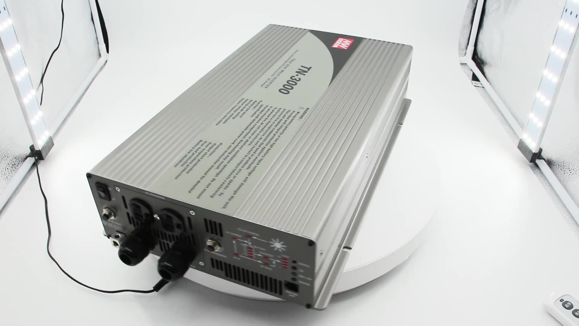 1500W パワーインバーター 12V 110V TN-1500-112A Meanwell DC-AC 正弦 
