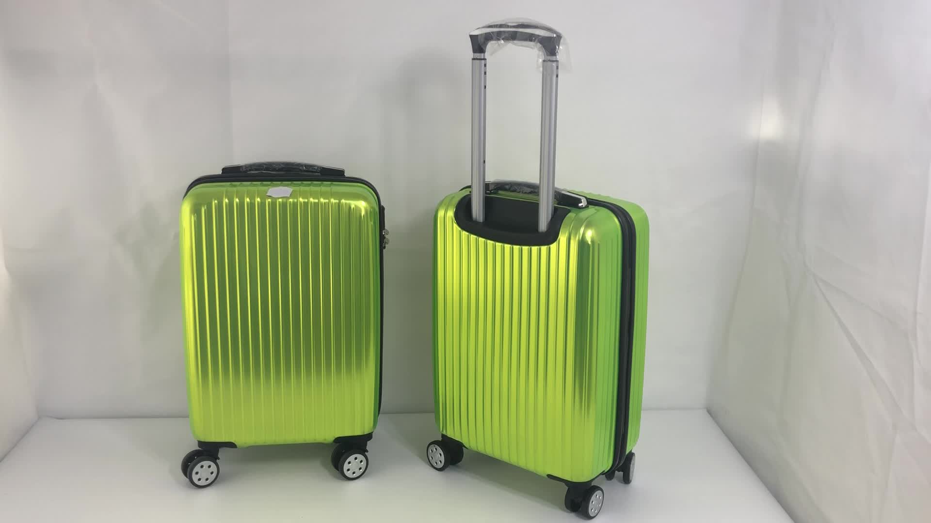 100 Recycled Plastic Material Rpt Pet Ecofriendly Travel Luggage