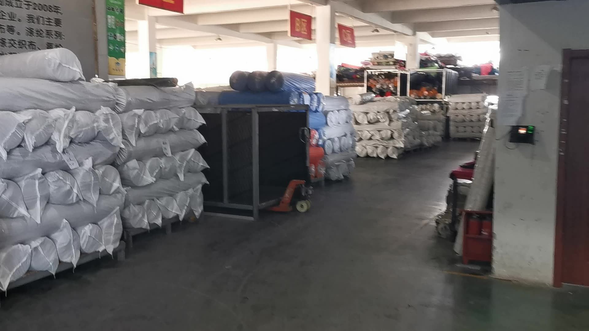 Custom Color Waterproof Breathable 100d Weft Stretch Knit Fabric Bond