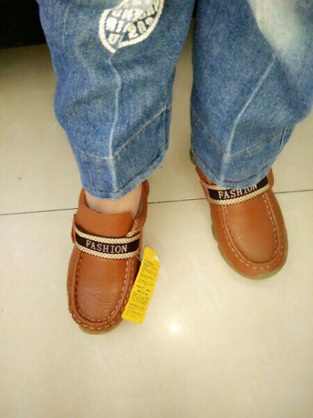 Chaussures enfants en cuir - Ref 1014247 Image 10