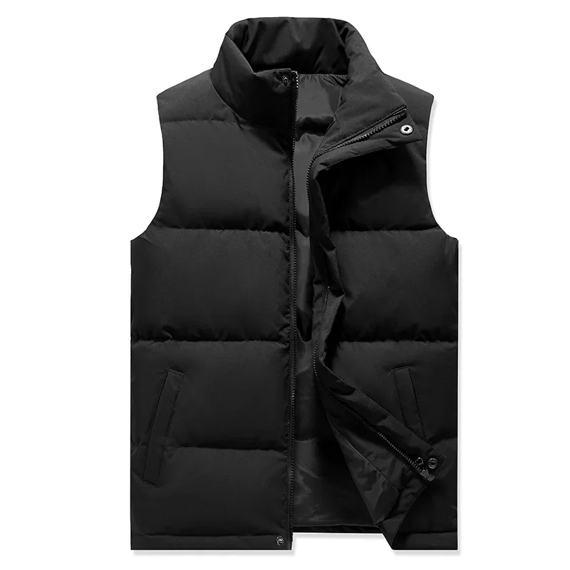 Пуховой жилет, 90% белого утиного пуха, верх из полиэстера, демисезон городской отдых