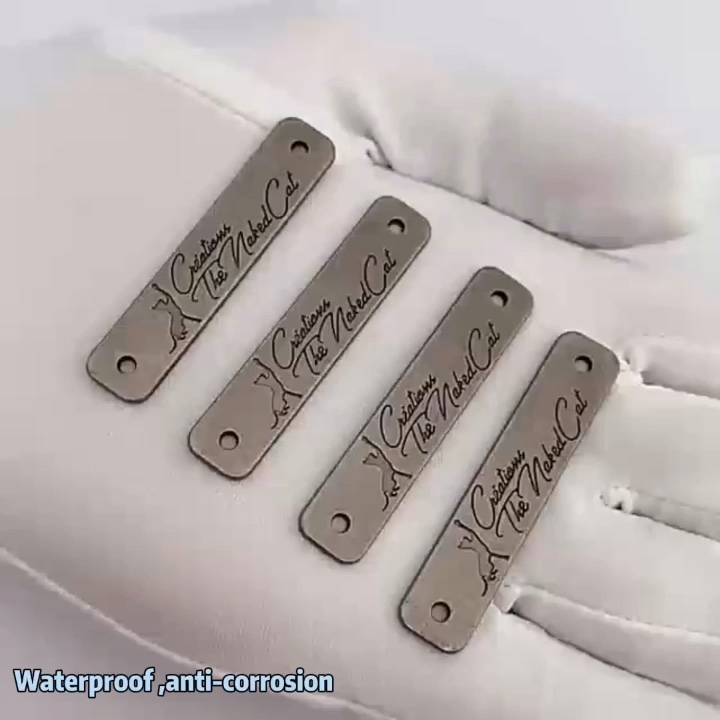 Custom Bikini Metal Clothing Labels Metal Tag And Metal Logo Label For Clothing And Jeans - Buy Brand Logo Metal Tag,Bikini Metal Clothing Labels,Clothing Metal Label Tag Product on Alibaba.com