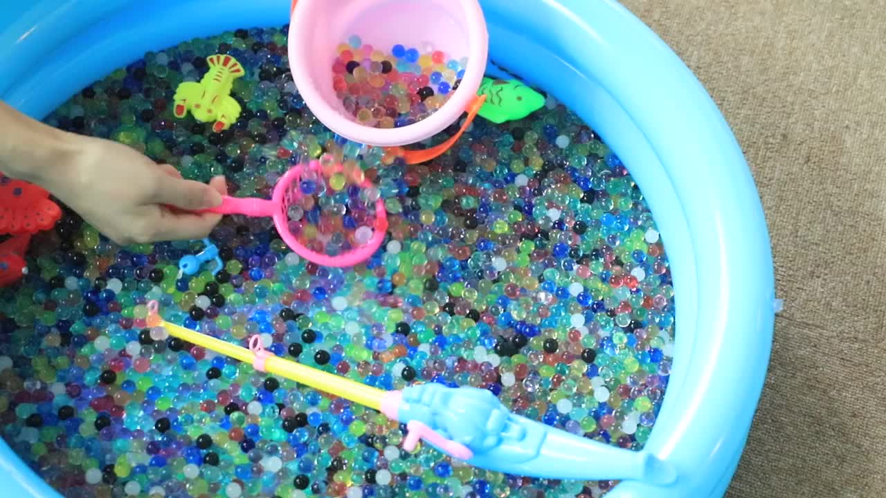 200g 7 Oz Eco Friendly Water Beads Manufacturer Sensory Kids Toy High