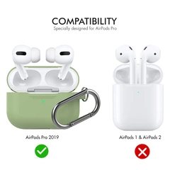 適用於蘋果藍牙耳機保護套AirPods Pro 1&2硅膠連體一二代保護套