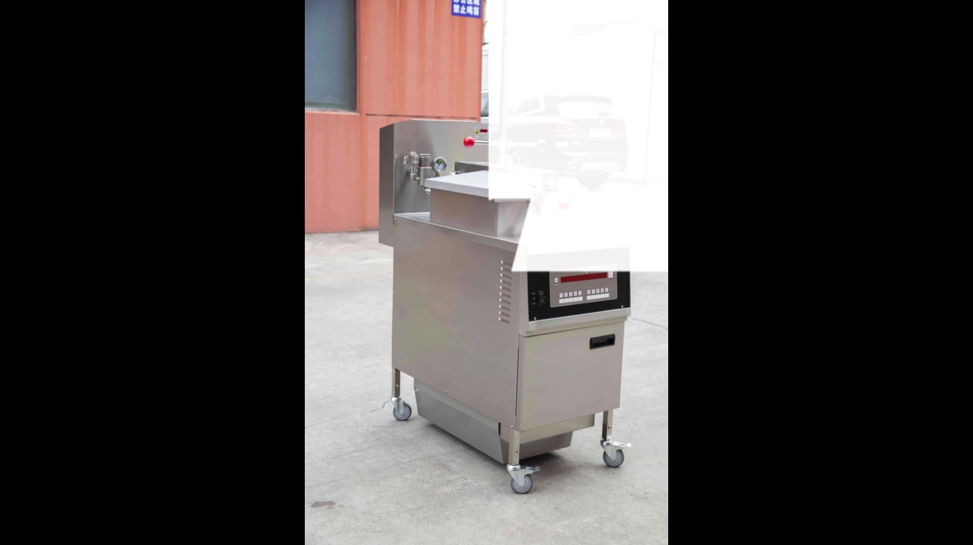 Gas Pressure Henny Penny Pfg 600 Chicken Fryer For Kfc Style Cooking