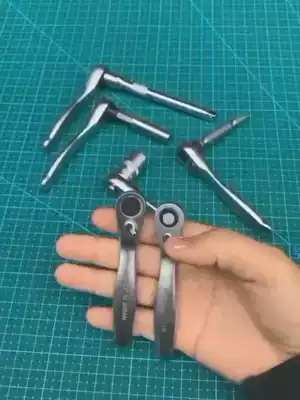 Japan imported 1 4 inch socket wrench mini ratchet wrench portable screwdriver fast two-way ratchet socket 1 4 small wrench