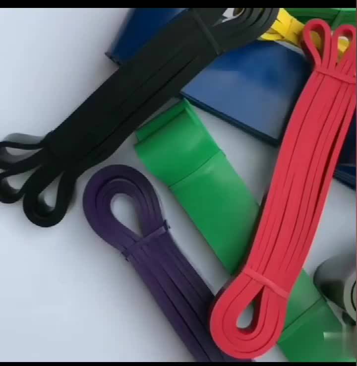 Heavy Duty Elastic Loop Circle Exercise Legs Exercise Fitness Band For