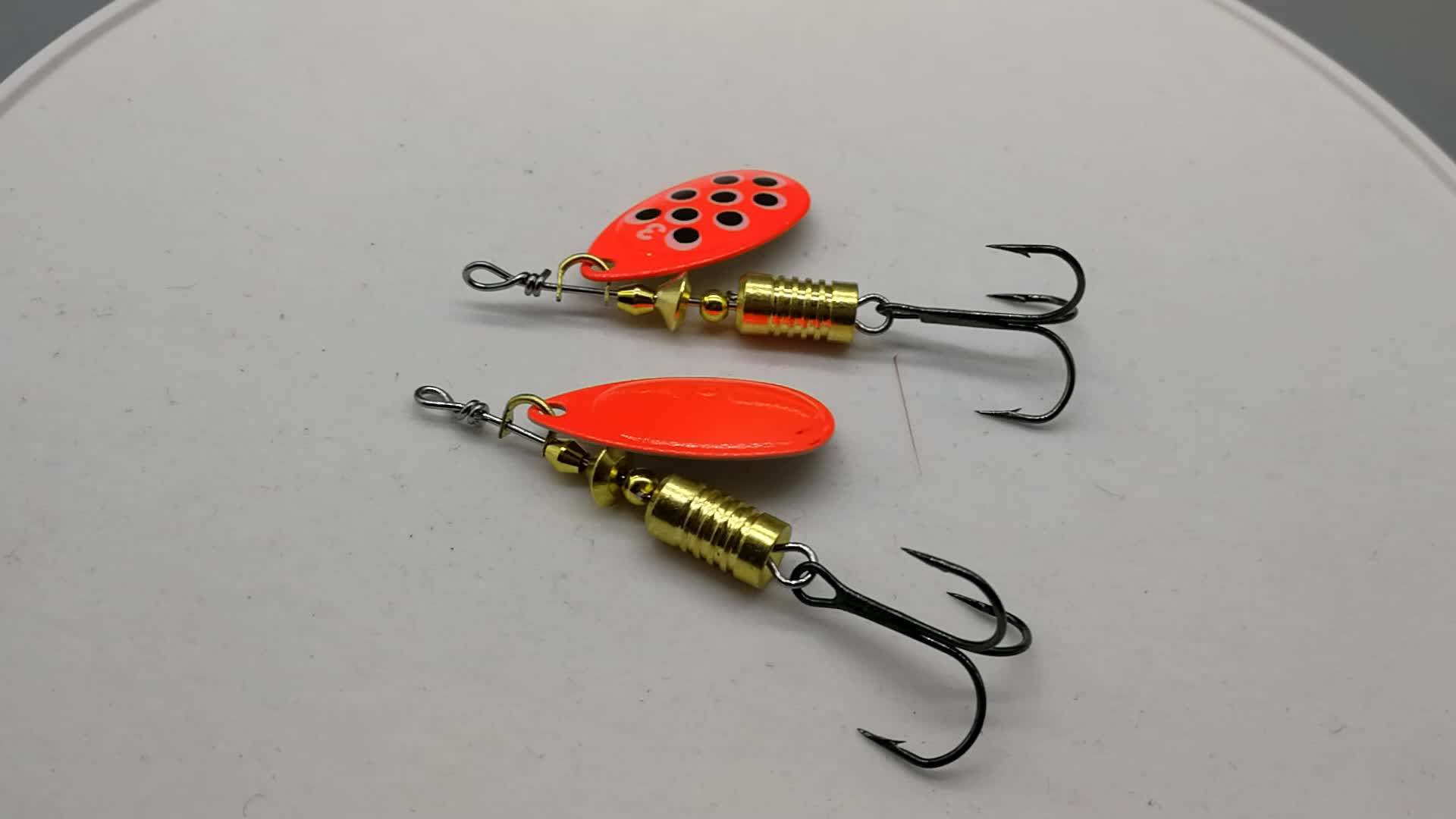 High Quality All Types Of Spoon Fishing Lure,Fishing Spinner Baits