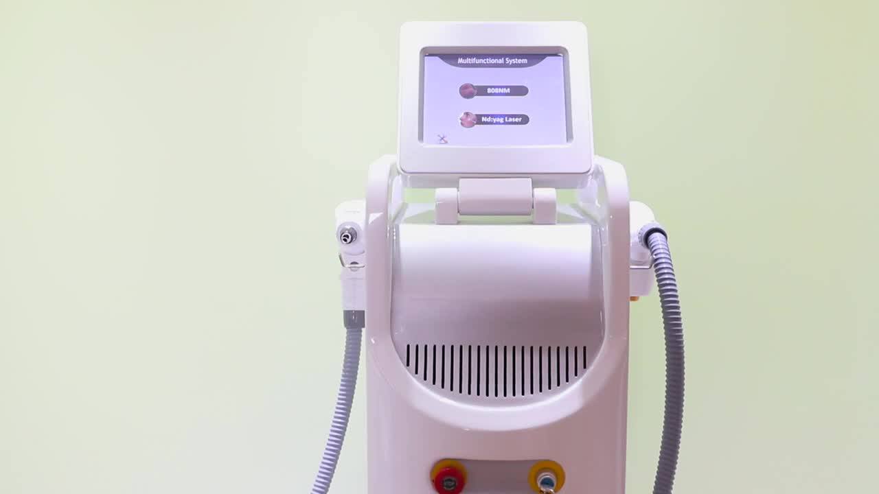 Dual Wavelength Nd Yag Laser Portable Diode Laser Nd Q Switched