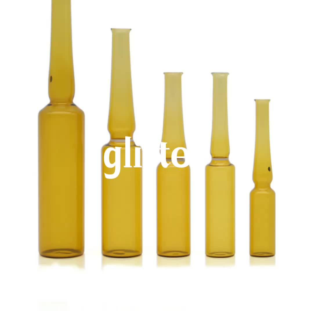 Glass Ampoule Bottle Amber Color With Printing 2ml5ml Buy Ampoule