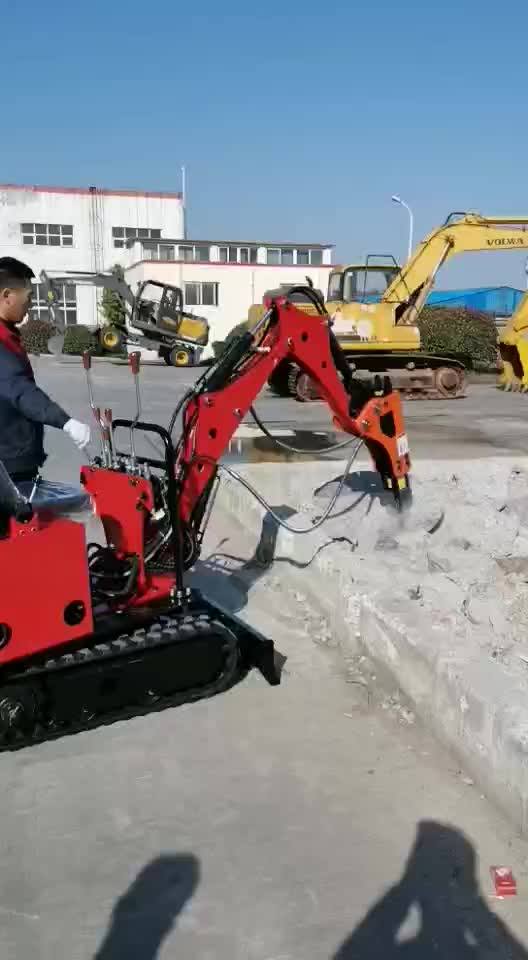Titan Chinese Factory Hydraulic Micro Digger Fork Made Crawler Tractor