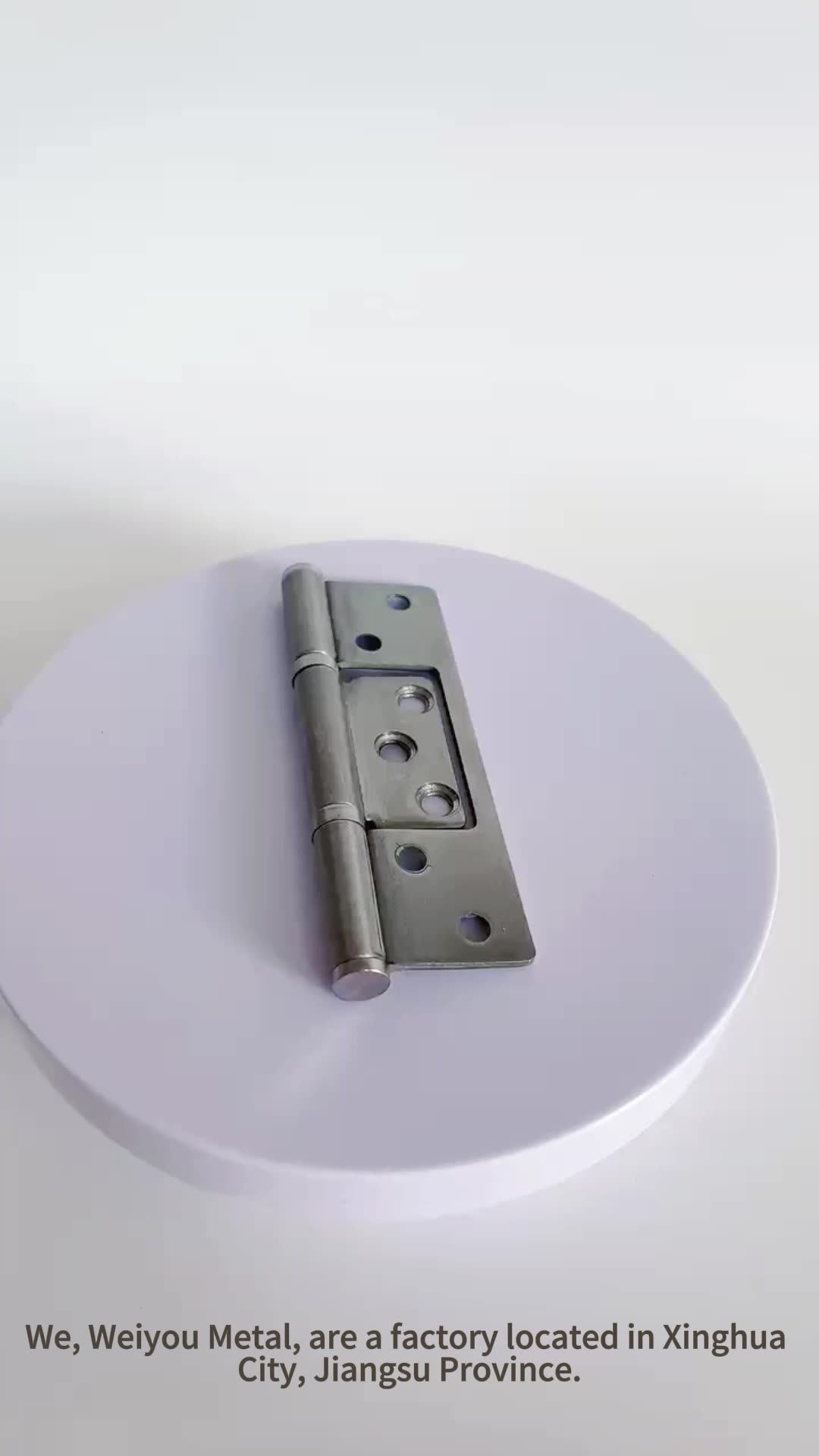 Heavy Duty Hinges 304 Stainless Steel Sliver Color Spraying Finished 2