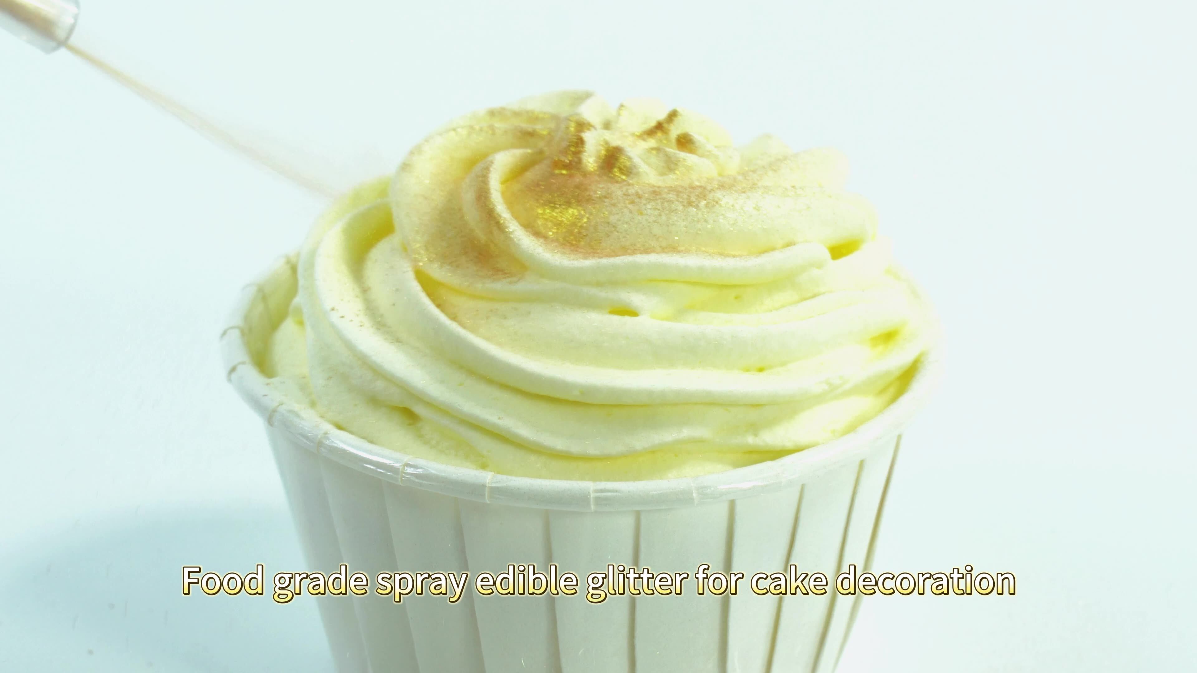 Edible Gold Powder Silver Pearl Powder Baking Dust For Cake Fondant