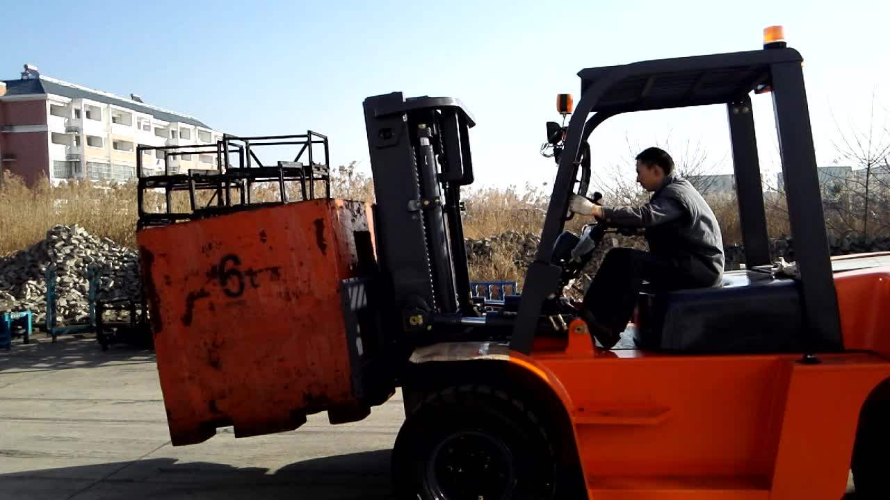 Heli Forklift 3 Years Warranty Best Service 5 Ton Triple Mast 3m Lifting Height Diesel Forklift