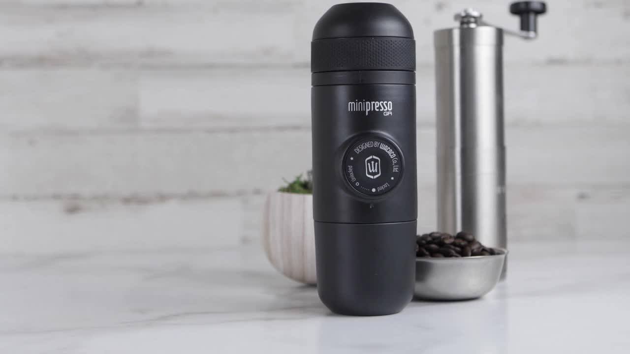 Wacaco Minipresso GR, Portable Espresso Coffee Machine, Compatible