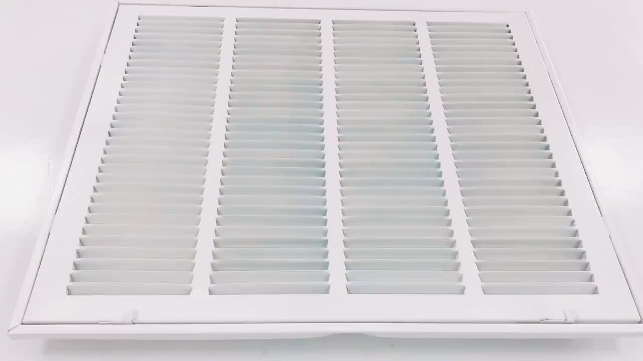 Air Conditioning Ventilation Wall Steel Return Air Grille Hvac Exhaust