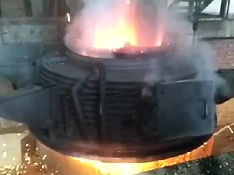 50 Ton Ladle Refining Furnace Melting Solution Steel Making Electric