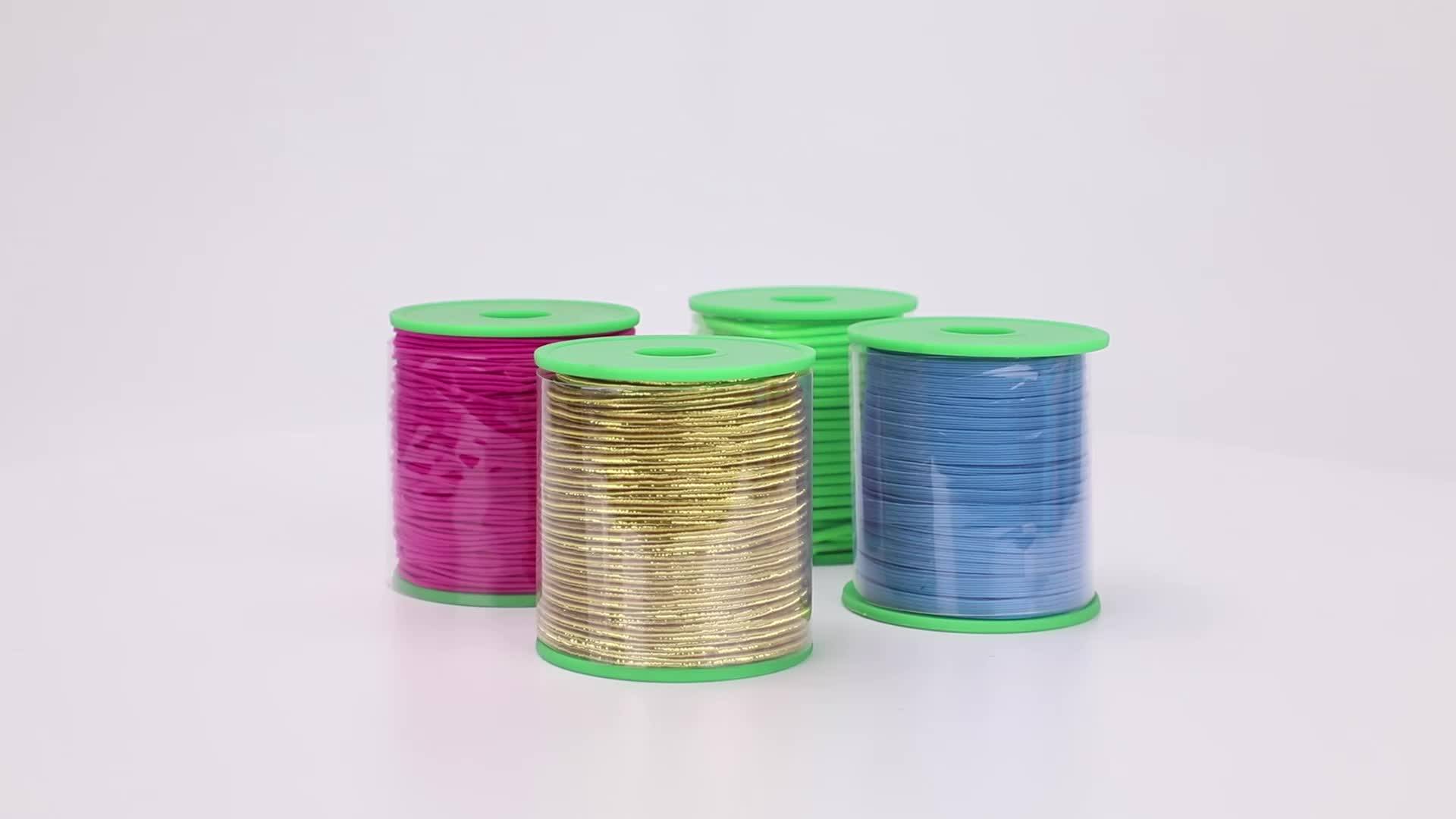 Elastic Bungee Polyester Shock Cord Crafting Stretch String In Stock
