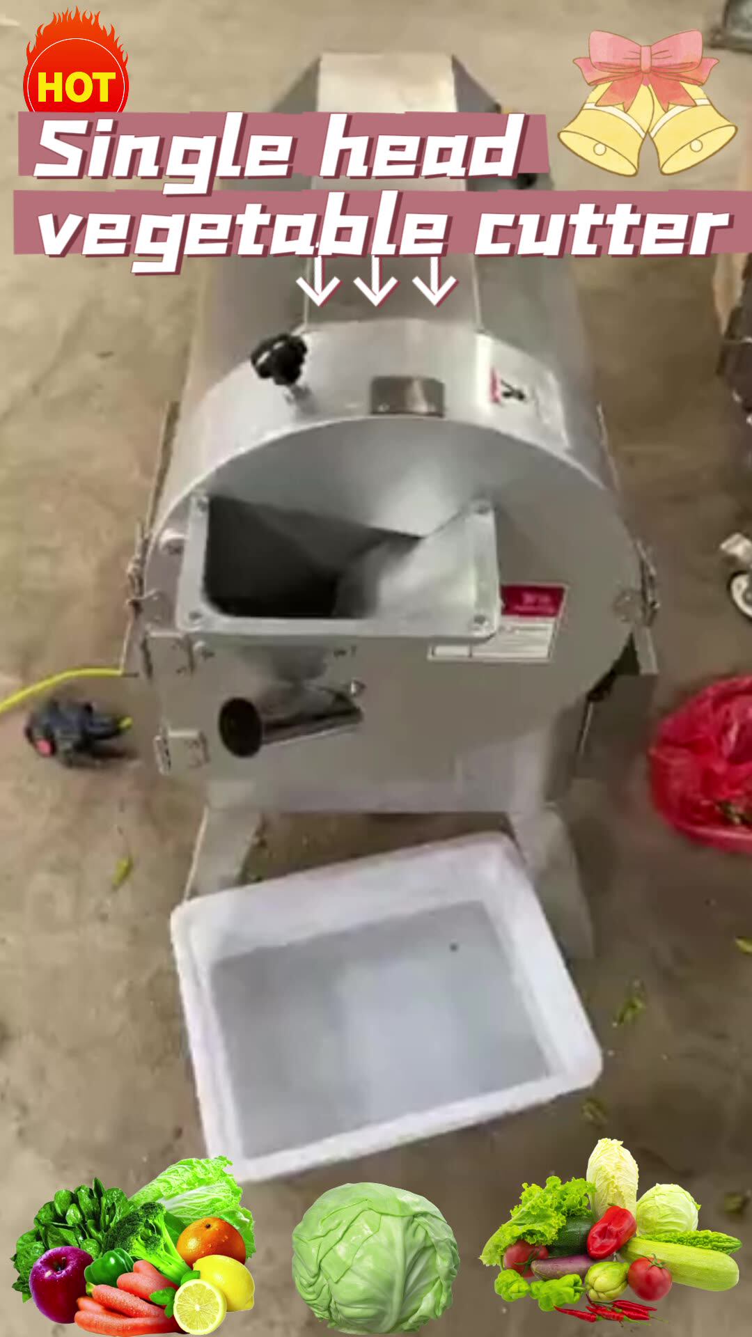 Stainless Steel Vegetable Cutter Onion Dicer Machine Cucumber