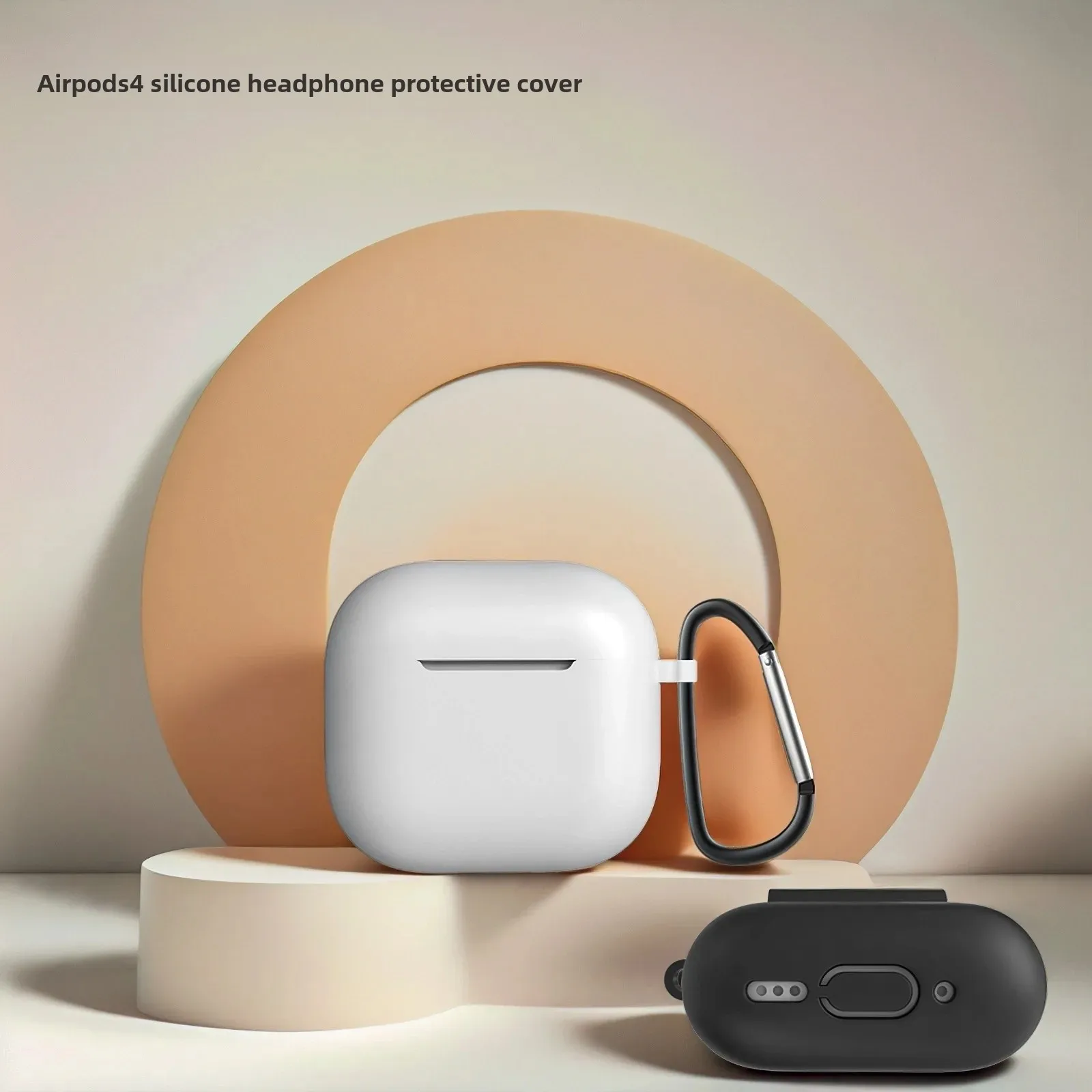 AirPods 4 Headset Protective Case for Apple airpods4 Generation Wireless Bluetooth Headset Silicone Protective Case