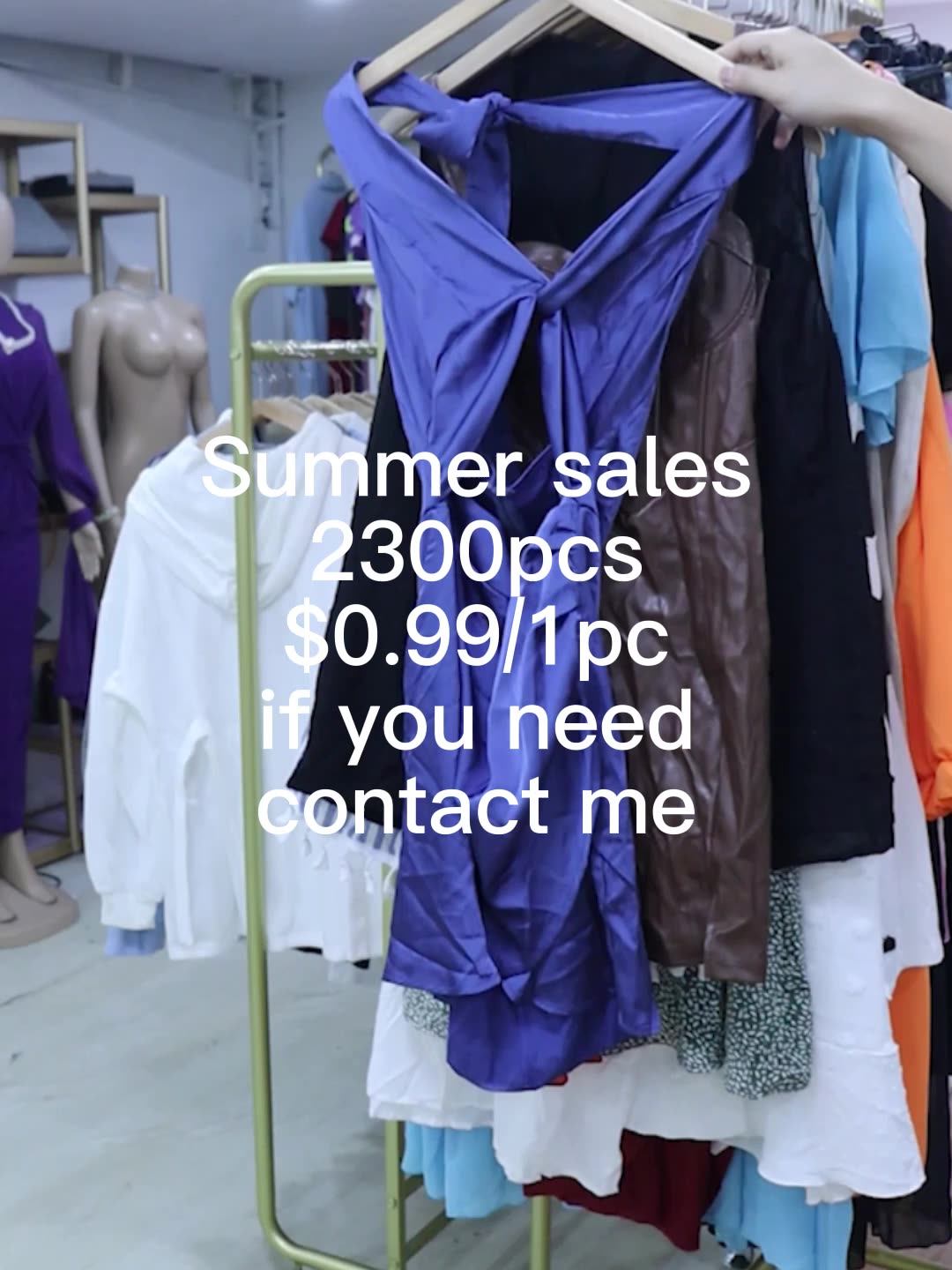 2022 Wholesale Factory Discount Stock Apparel Assorted Bulk Clothing