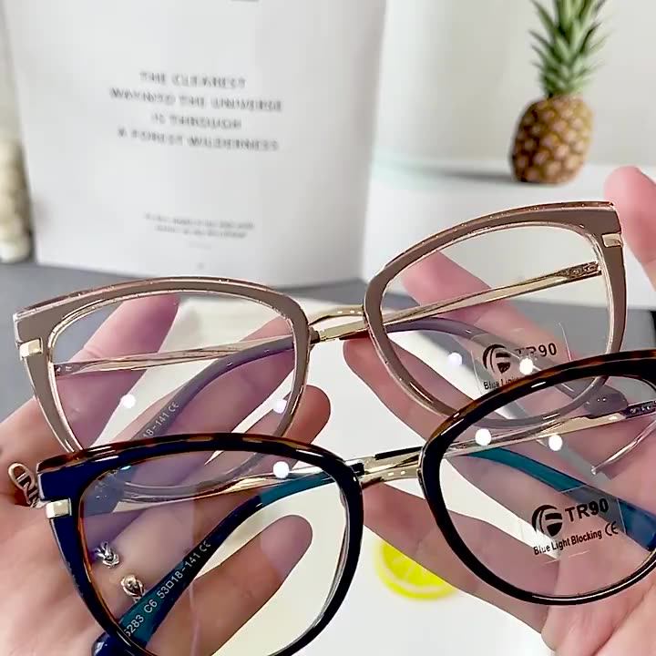 2020 Cat Eye Glasses Frames Women's Fashion Eyewear