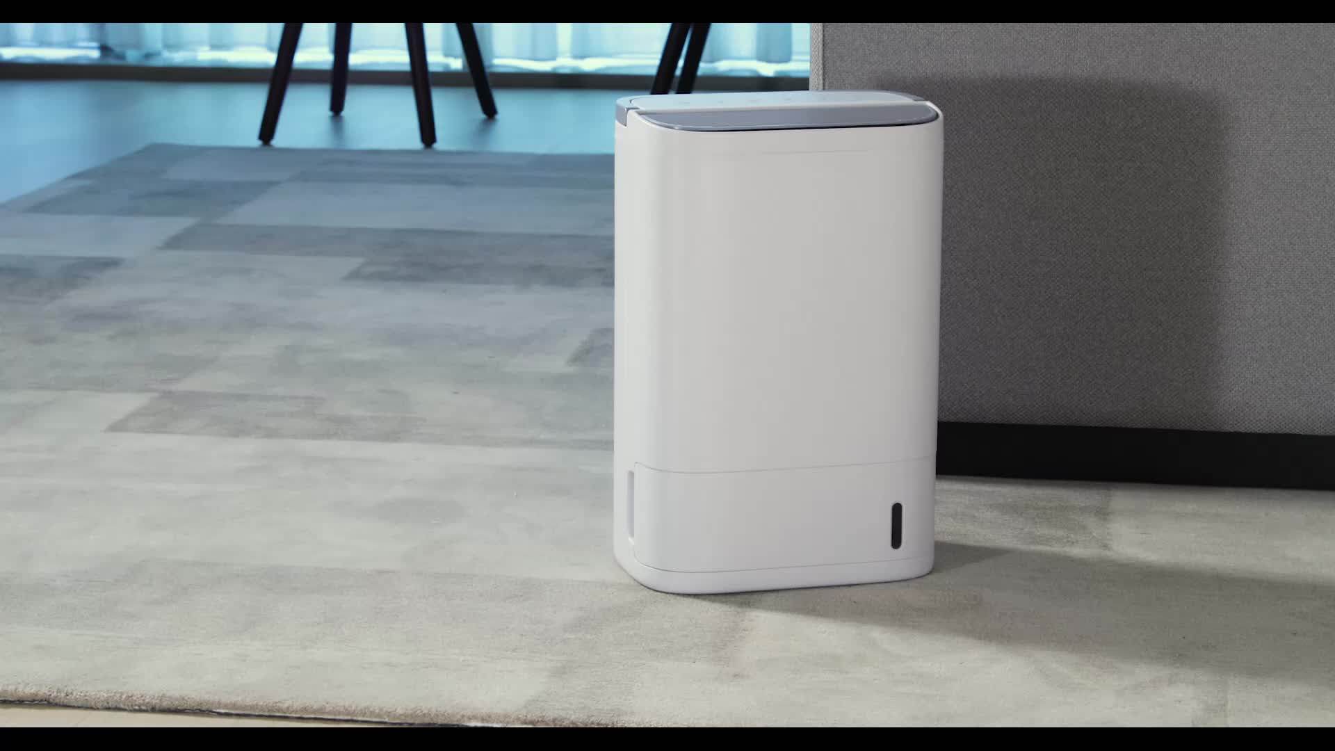 16pint/day Air Filter Portable Home 220v Desiccant Rotary Dehumidifier