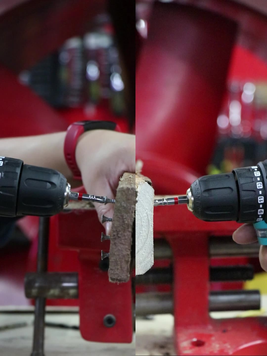 Heavy Duty 12v Electric Hand Drills Power Tools Lithium Battery