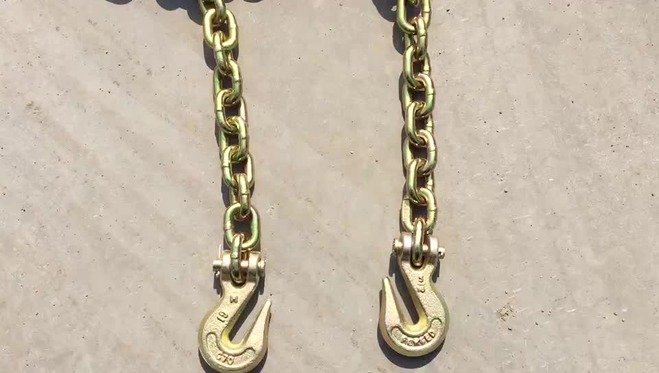 China Factory Supply High Quality Yellow Steel Safety Chain G70 Buy