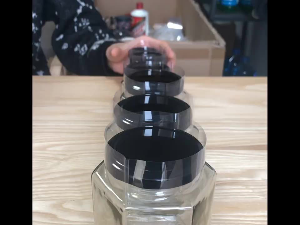 135 X 28 Mm Clear Perforated Shrink Band For Mason Jars, Plastic Jars, Metal Tins And More. [Compatible Diameter Range: 76 Mm - 82 Mm] - Bundle Of 500