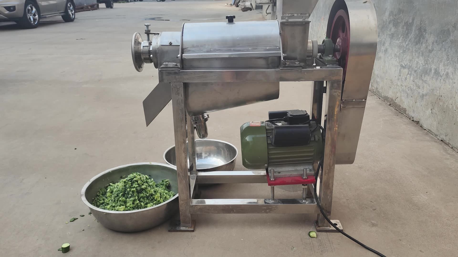 Commercial Fruit Juice Making Machine & Industrial Cold Press Juicer