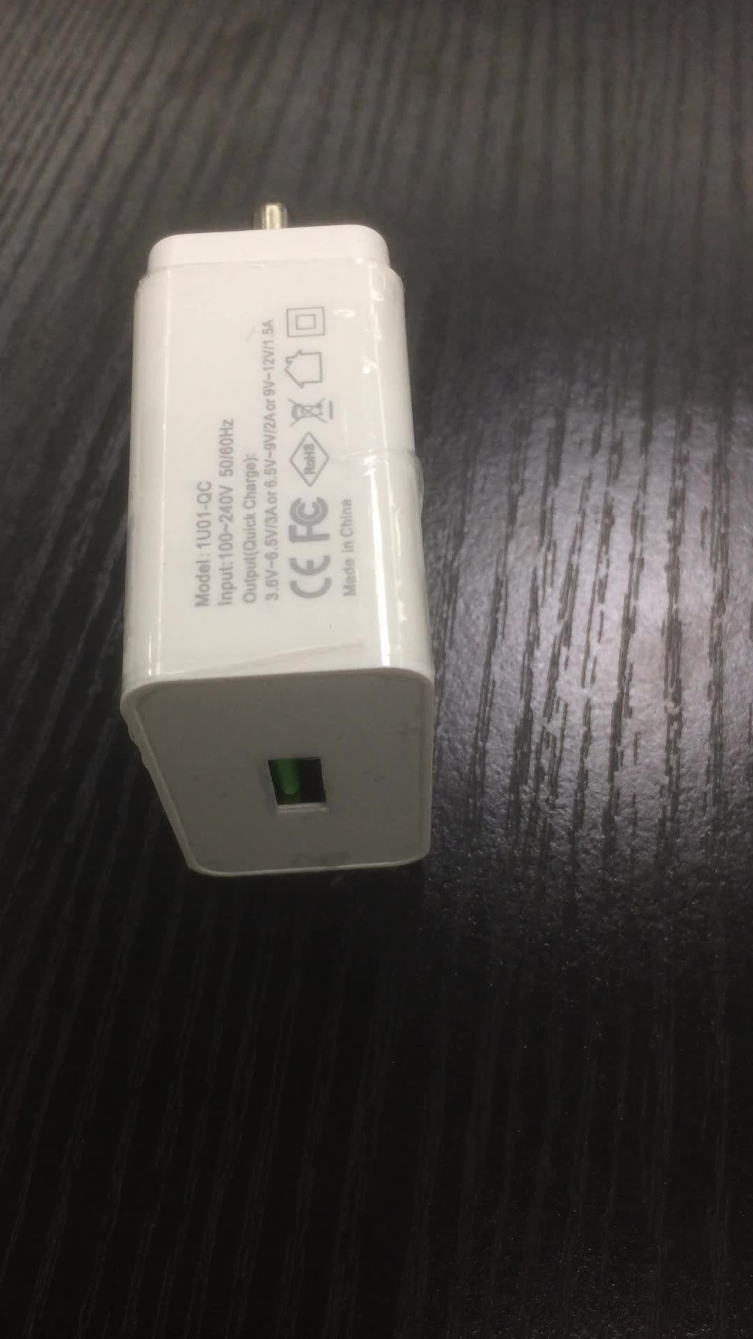 Ce Intertek Adapters Charger Black White Color Single Usb Wall Charger