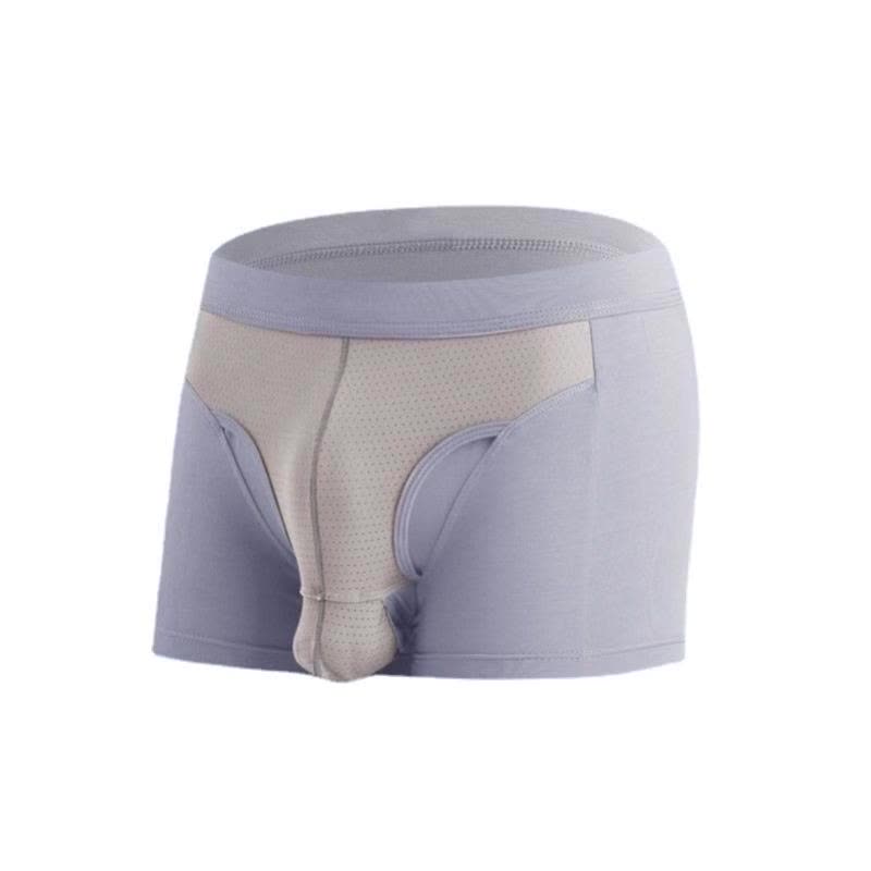 Boxer Uomo VASLANDA Con Separatore Per Maggiore Comfort, Marsupio Anti Sfregamento, 95% Viscosa