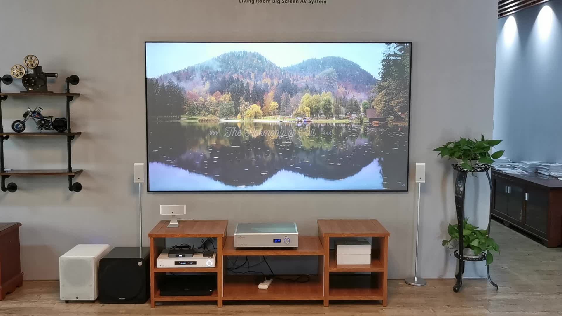 Top End Xyscreens 100inch Alr Ust Laser Projector Screen Pet Crystal