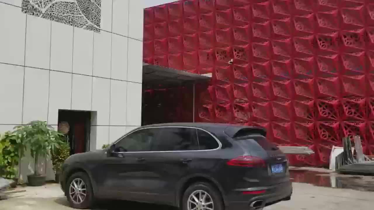 Exterior Decorative Perforated Metal Panel Aluminum Perforated Wall