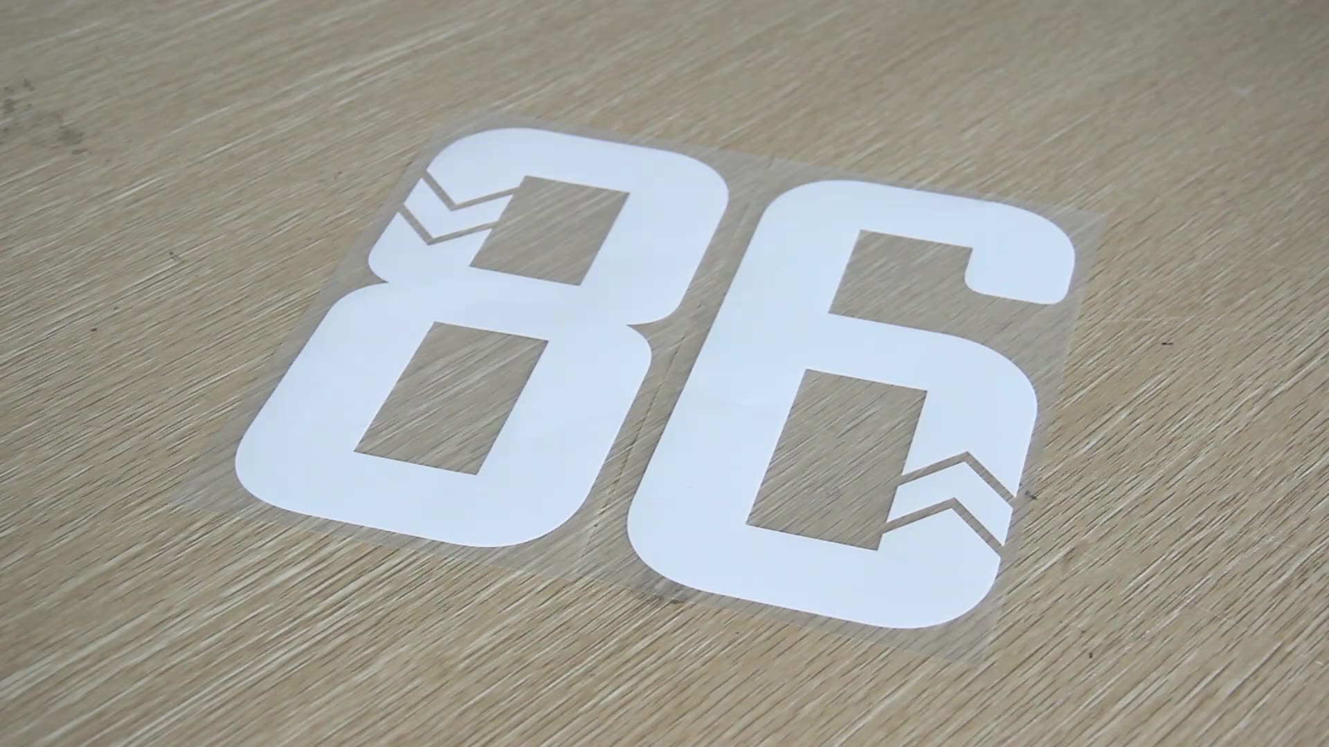 Custom Soccer Stickers Iron On Letters And Numbers Heat Transfer For