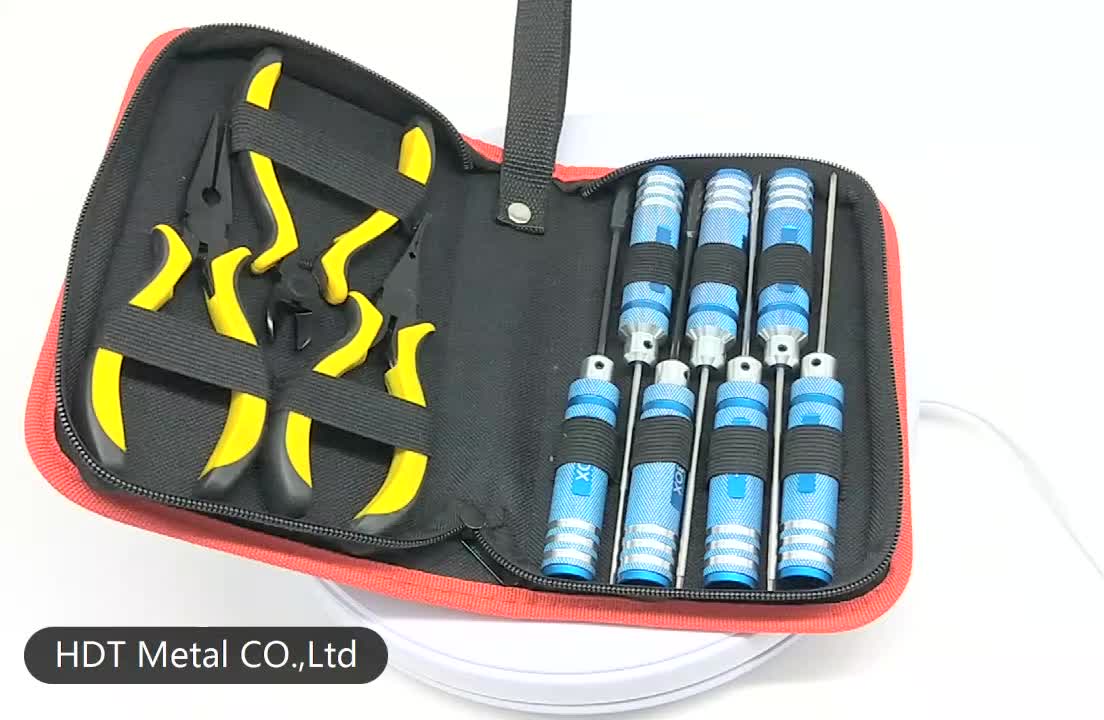 Hdt Rc Tool Set For Rc Scale Accessories 1/10 Tool Boxes For Rc Truck