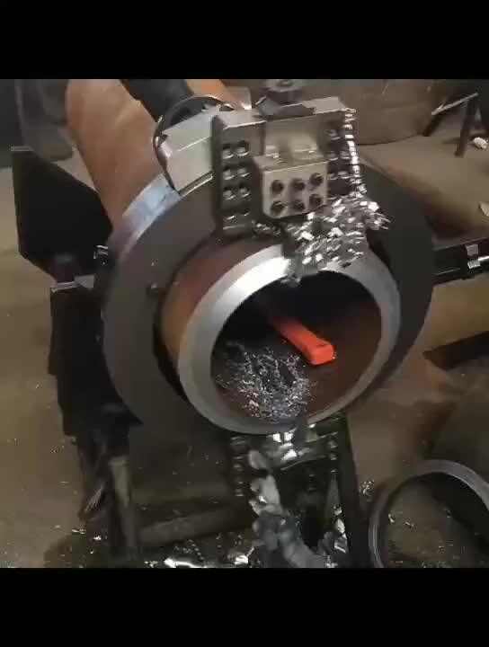 Clam Shell Pipe Cold Cutting Equipment Poratble Beveller Buy Onsite Project Beveling Machine 